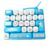 Halloween Mini Keyboard Fidget Toy Keychain, 26‑Key Pop It Fidget Pendant for Backpack, Stress Relief Sensory Push Bubble Toy