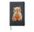 Halloween Mummy Tiger Cute Cartoon Pumpkin Kids Costume Hardcover Journal, Black