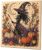 Halloween Pearl Art Kit, DIY 3D Ghost Pearl Painting, No Frame(Witch)