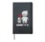 Halloween Pregnancy Announcement Shirt Mummy To Be Mom Boy Hardcover Journal, Black