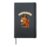 Halloween Pumpkasaurus Cute Dino Pumpkin Kids Hardcover Journal, Black