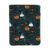 Halloween Pumpkin Ghost Book Sleeve with Zipper Front Pocket for Hardcover