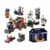 Halloween Pumpkin Lantern Building Block Assembly Ornaments Train