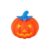 Halloween Pumpkin Slow Rising Stress Figure Transparent Glitter Sensory Soft Slow Rising Stress Ball – Stress Relief Dumplings for Halloween Party Favors