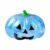 Halloween Pumpkins Squishy Slow Rising Fidget Toys Squeeze Relaxing Ball Fidget Pumpkin Toy Funny Gift ，15#Blue