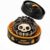 Halloween Pumpkin Stress Ball for Adults, Slow Rise Glitter Dumpling Squishies Hallowee Decorations, Cute Ghost Pumpkin Squeeze Fidget Toys for Anxiety Relief