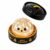 Halloween Pumpkin Stress Ball for Adults, Slow Rise Glitter Dumpling Squishies Hallowee Decorations, Cute Ghost Pumpkin Squeeze Fidget Toys for Anxiety Relief