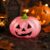 Halloween Pumpkin Stress Ball for Adults, Slow Rise Glitter Dumpling Squishies Spooky Ghost Decorations, Hallowee Cute Pumpkins Squeeze Fidget Toys for Anxiety Relief，Pink