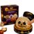 Halloween Pumpkin Stress Ball for Adults, Slow Rise Glitter Dumpling Squishie-s Spooky Ghost Decorations, Hallowee Cute Pumpkins Squeeze Fidget Toys for Anxiety Relief Gifts Kids 5pcs