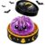 Halloween Pumpkin Stress Ball for Adults, Slow Rise Glitter Dumpling Spooky Ghost Decorations, Hallowee Cute Pumpkins Squeeze Fidget Toys for Anxiety Relief(Purple)