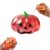 Halloween Pumpkin Stress Ball,Slow Rise Glitter Squishies Spooky Ghost Decorations,Halloween Cute Pumpkins Squeeze Fidget Toys for Anxiety Reduce for Adults (Red)
