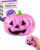 Halloween Pumpkin Stress Ball, Squishy Pumpkin Fidget Toy for Adults, Slow Rising Pumpkin Stress Relief Ball with Cute Face, Halloween Party Favors Goodie Bag Stuffers, Anxiety Relief Squeeze
