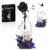 Halloween Skull Hand Rose Building Set, Gothic Skull Hand Display Model