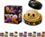 Halloween Spooky Ghost Dumpling, Dumplings Squishy with Steamer Stress Balls Stress Relief Fidget Sensory for Holiday & Birthday Gifts (Style 1)