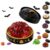 Halloween Spooky Ghost Dumpling Squishies Toys, Dumplings Stress Balls for Adults Fidget Toy with Steamer,Relief Fidget Sensory for Holiday & Birthday Gifts (112#red)