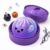 Halloween Spooky Ghost Dumplings Squishy’s Toys – Dumplings Stress Balls Squishies Toys with Steamer,Adults Relief Fidget Sensory for Holiday & Birthday Gifts Hallowen Decorations