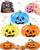Halloween Spooky Ghost Pumpkin Squishy Fidget Toy Cute Slow Rising Squeeze