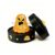 Halloween Spooky Ghost Stress Ball Squeeze Toys for Adult, Slow Rising Cute Ghost Glitter Dumpling Squishies Toy Stress Relief Fidget Sensory for Halloween Decorations Ghosts Lovers Gift (Yellow)