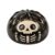 Halloween Spooky Glitter Dumpling Squishie-s Toys, Dumplings Stress Balls for Adults Fidget Toy with Steamer, Cute Halloween Decor Ghost Bao Bun Squishes for Anxiety Relief, EA