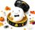 Halloween Spooky Glitter Dumpling Squishies Stress Balls with Steamer | Fidget Toy, Anxiety Relief, Ghost Bao Bun Design, Adults, Halloween Decor