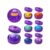 Halloween Squeeze Spooky Glitter Dumpling Squishies, Dumplings Stress Balls for Adults Fidget Toy with Steamer, Cute Halloween Decor Ghost Bao Bun Squishes for Anxiety Relief