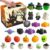 Halloween Squeeze Toys 24 Pieces Cute Ghost Bat Witch Party Props