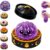 Halloween Squishies, 3.3″ Cute Dumpling Bat Squishy for Stress Relief, Slow Rising Squeeze Sensory Toy for Kids Adults