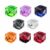 Halloween Squishy Cube, Glitter Ghost Fidget Toy, 2.17 Inch，H