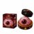 Halloween Squishy, Dumpling Stress Relief Fidget Toy, Squeeze Sensory Desk Toy with Steamer Box, Calming Anxiety Relief Stress Ball for Adults (Eyeball, Red) WENKOMG1
