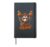 Halloween Stay Feral Opossum Funny Halloween Meme Hardcover Journal, Black