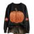 Halloween Sweatshirts for Women Long Sleeve Crew Neck Oversized Sweatshirts