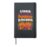 Halloween Teacher Pumpkin Patch Smiling Jack O Lantern Hardcover Journal, Black