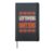 Halloween Thanksgiving Leftovers Are For Quitters Funny Hardcover Journal, Black