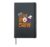 Halloween The Boo Crew Spooky Bats and Witches Fun Family Hardcover Journal, Black