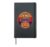 Halloween This Is My 70’s Costume Retro Groovy Pumpkin Hardcover Journal, Black
