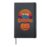 Halloween This Is My 70’s Costume Retro Groovy Pumpkin Hardcover Journal, Black
