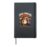 Halloween Toad Familiar Original Recipe Hardcover Journal, Black