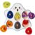 Halloween Toys for Toddlers 2-4, Ghost Wooden Peg Puzzle, Montessori Toy