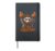 Halloween Trick or Treat Opossum Funny Halloween Meme Hardcover Journal, Black