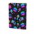 Halloween Trippy Mushroom Pumpkin Leather A5 Notebook Cover