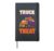 Halloween Truck or Treat Pumpkin Ghost Boys Kids Costume Hardcover Journal, Black