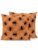 Halloween Waterproof Outdoor Pillow Set of 2 Black Web-spinner Decorative Throw Pillows Cover & Insert 18×18 Inch Pillowcase Cobwebs Orange Square Pillows for Couch Sofa Bed Patio Furniture