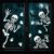 Halloween Window Clings Decor, Halloween Decorations with Skeleton & Ghosts