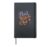 Halloween Witch Lover Spooky Witchy Broom Trick Or Treat Hardcover Journal, Black