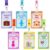 Hall Passes for Classrooms, 6 Set PVC Waterproof Bathroom Pass with Lanyard