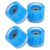 Hamwesh Longboard Wheels with Bearings, Magnetic Core Friction (Blue)
