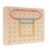 Hamwesh Wooden Geoboard, Color Matching Math Manipulative with Rubber Bands and 30 Double Sided Cards, STEM Toys Graphical Math Pattern Blocks for Toddlers Boys Girls Ages 3+