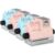 HANABASS 4pcs Wear Resistant Math Stamp Roller for Students Plastic Blue