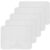 HANABASS 5pcs Dual-Sided Dry Erase Board for Desk, Fiber Material Whiteboard, Easy to Clean and Reusable Office Memo Board for Planning and Writing in Office