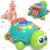 Hanayo Baby Toys 6 to 12 Months，Musical Turtle Crawling Girl Toys for 12-18 Months,Infant Early Learning Educational Toy,Girl & Boy Gift Essentials for Newborn 7 8 9 11+ Months 1-2 Year Old(Green)